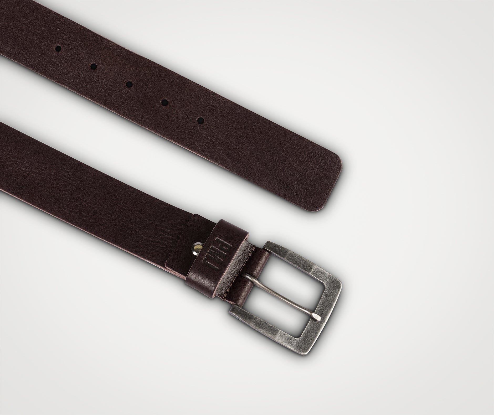 CEINTURE EN CUIR MARRON