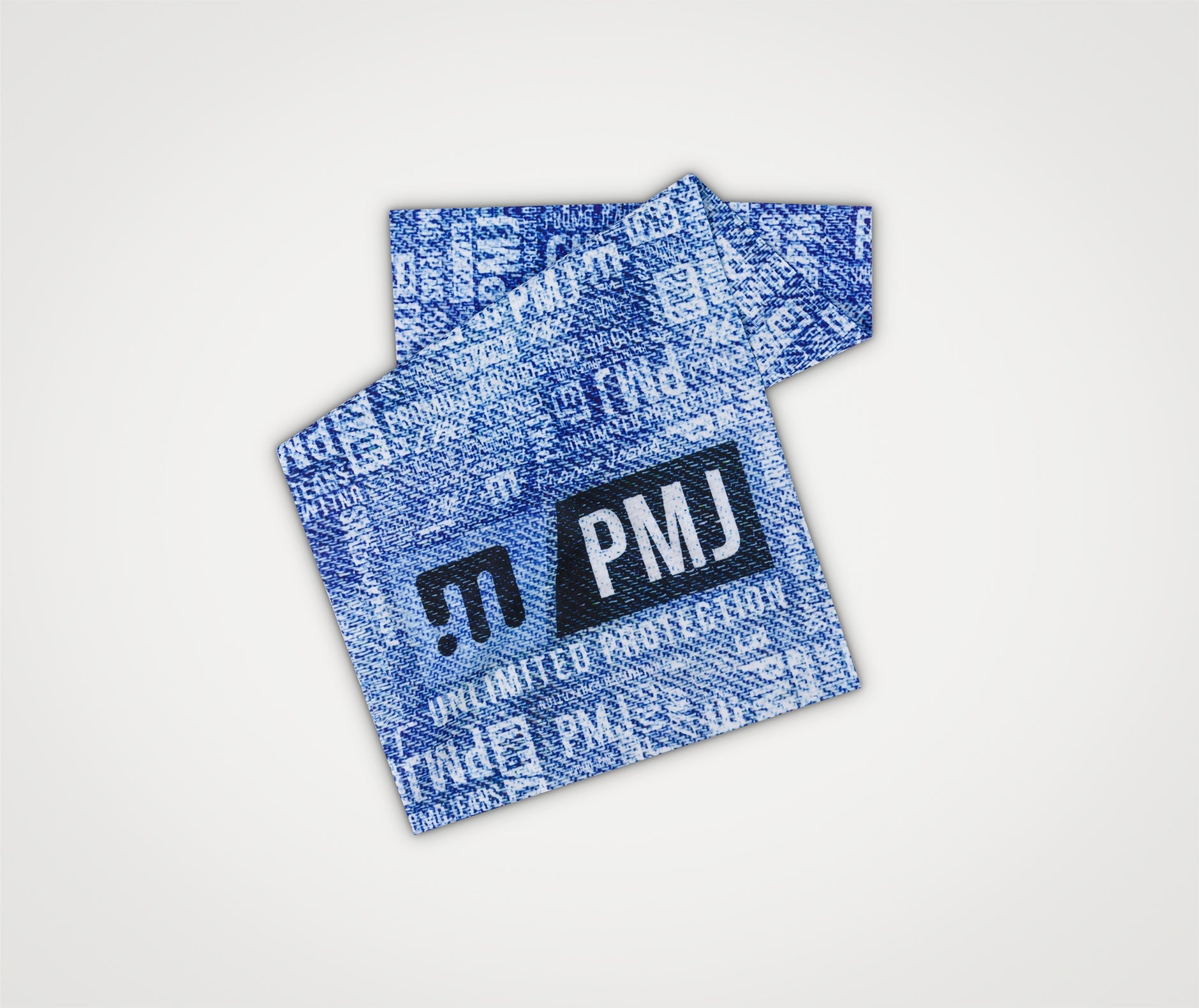 CACHE-COU IMPRIMÉ JEANS